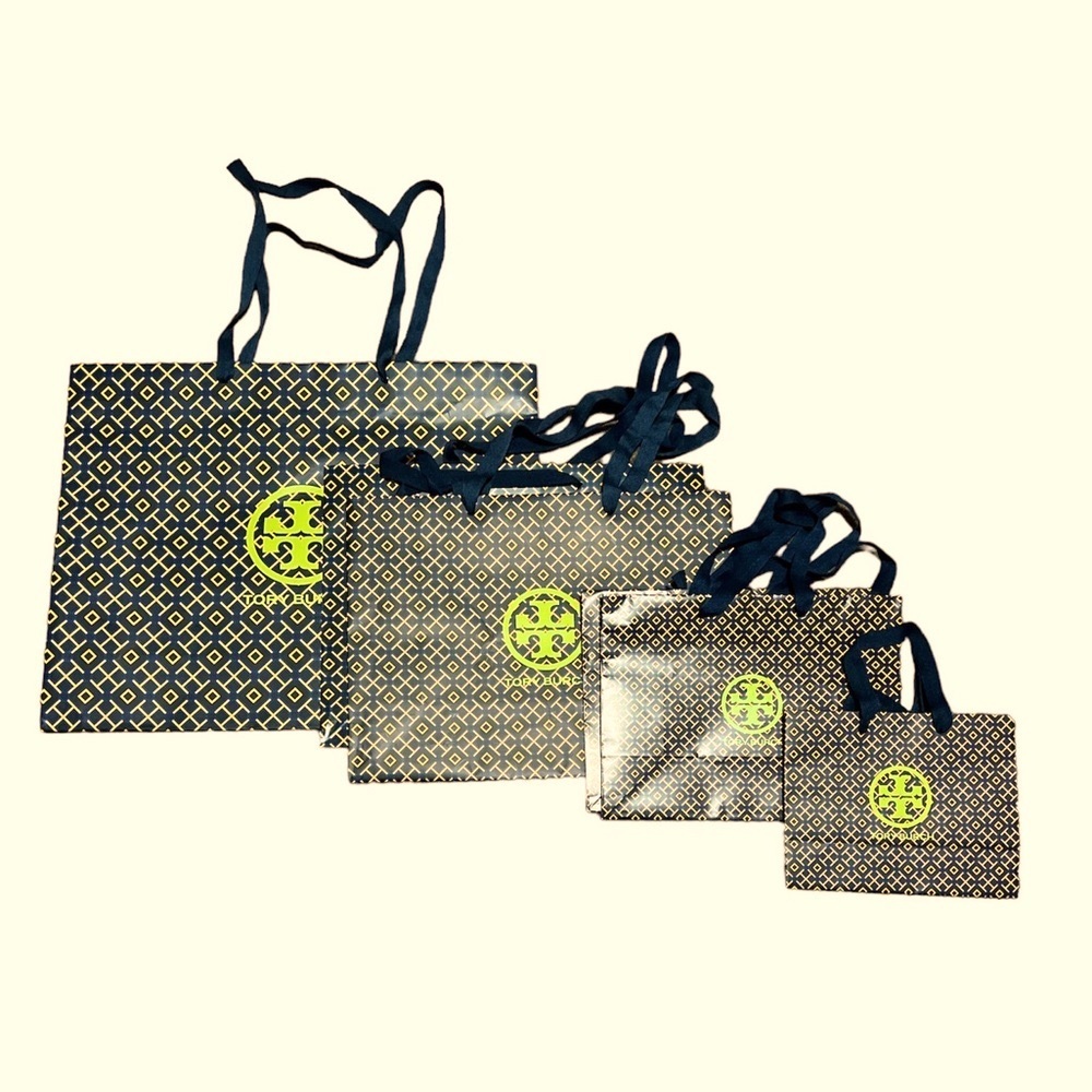 6 Tory Burch Shopping bags 4 sizes